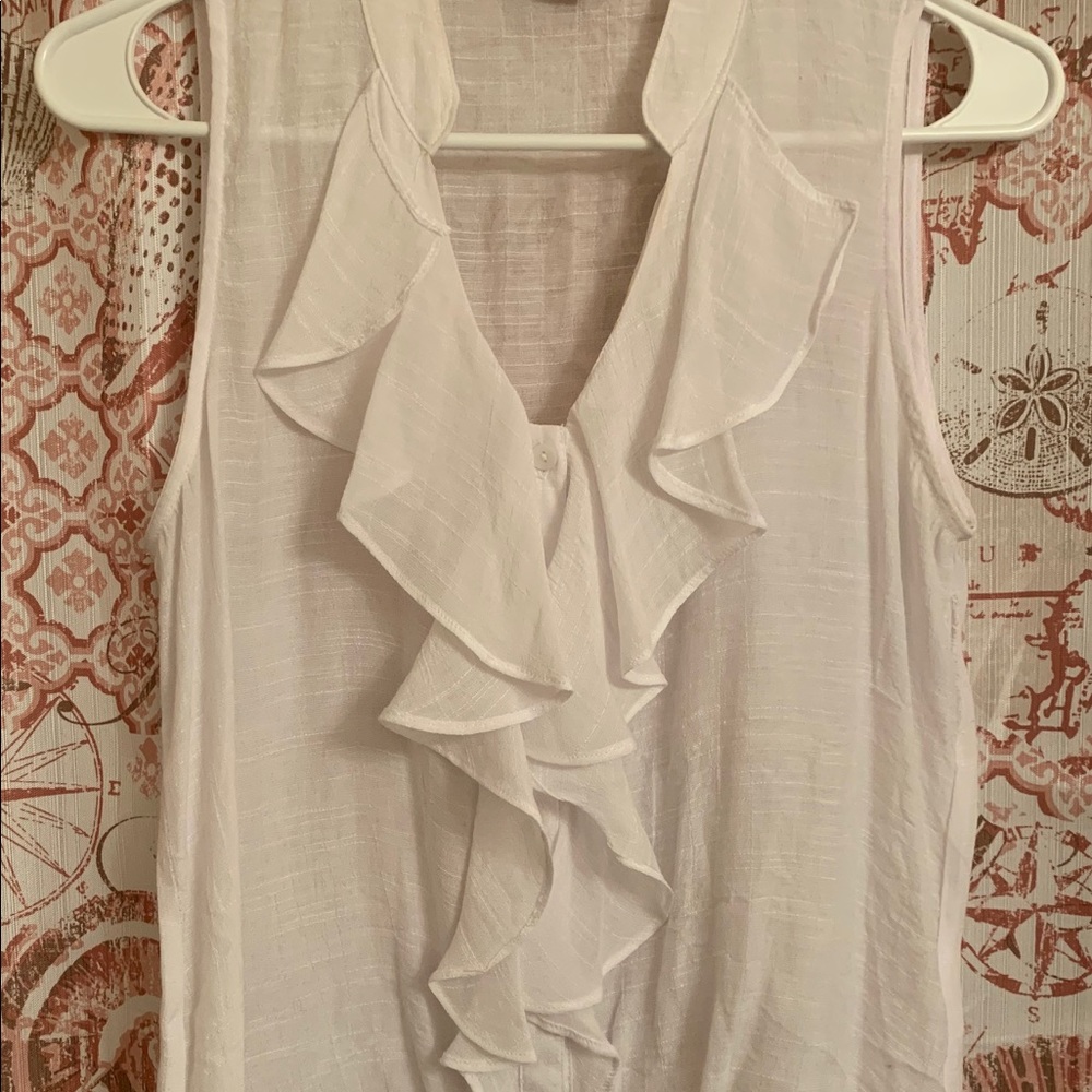 By & By ruffle shirt